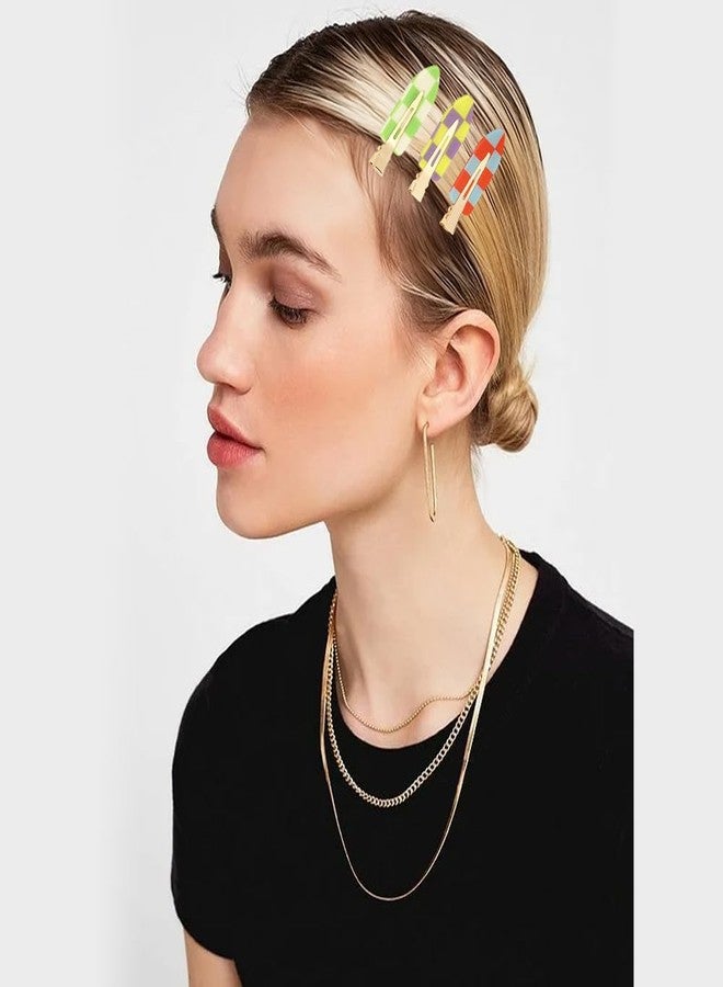 Exacoo 12pcs No bend hair clips, No dent Creaseless hair clips for Styling, Bangs, Makeup Application,No Crease Hair Barrette for Women Girls - Image 4